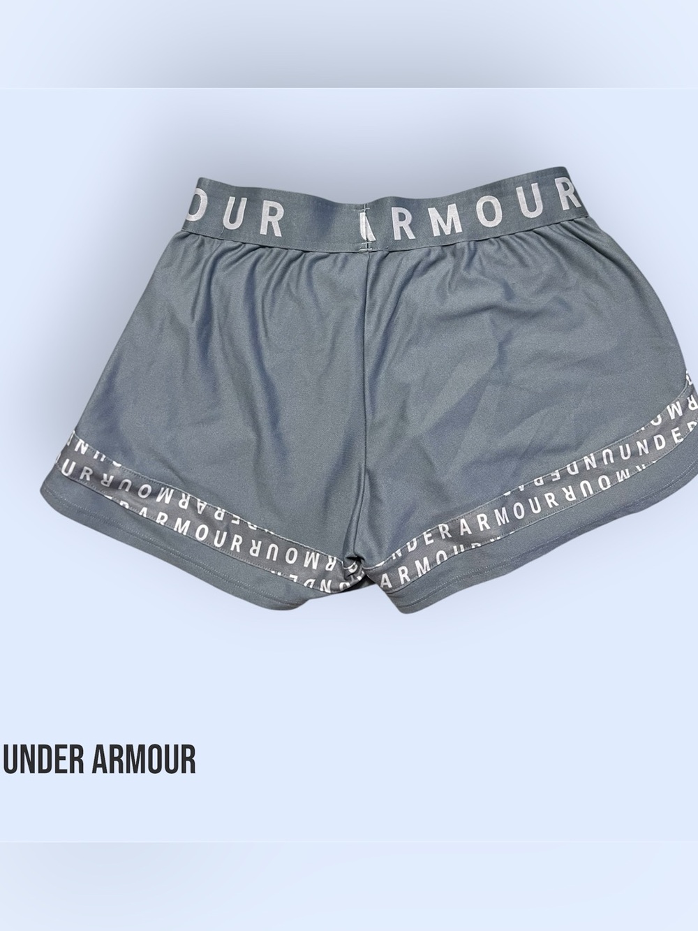 Under Armour Women's HeatGear Loose Athletic Running Shorts - Picture 3 of 4